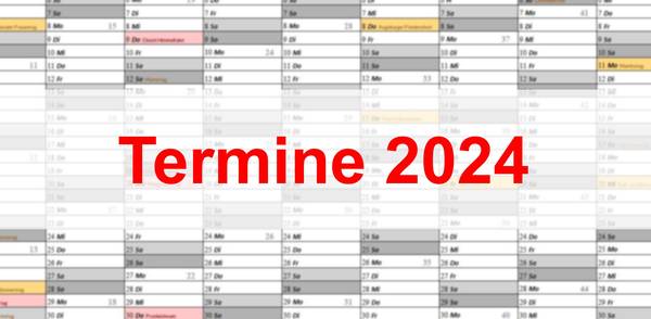 Illustration Termine 2024
