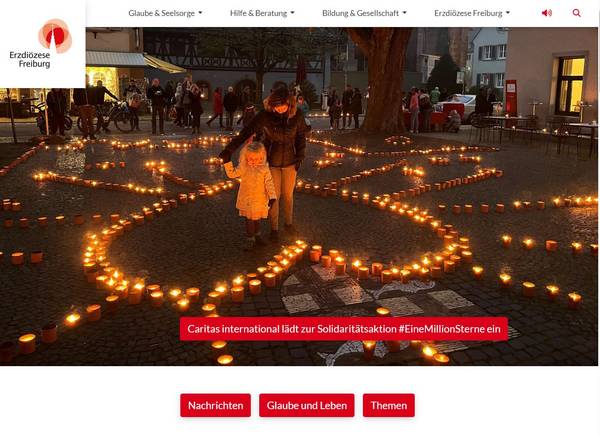 Screenshot der Startseite von ebfr.de vom 09-11-2023